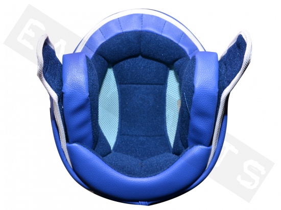 Kids Helmet Demi Jet CGM 205G Magic Comics Blue/ White (long visor)